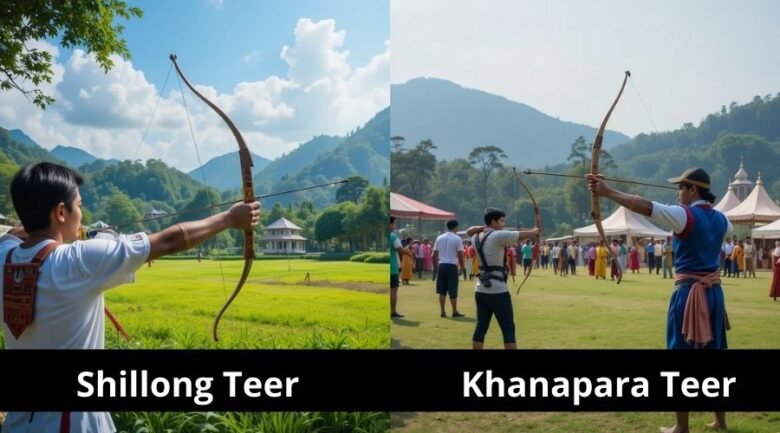 Shillong Teer vs. Khanapara Teer: Differences and Similarities